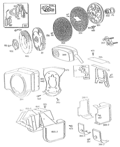 Carburetor Grp Diagram and Parts List for 404437-1209-XX  Briggs and Stratton Engine